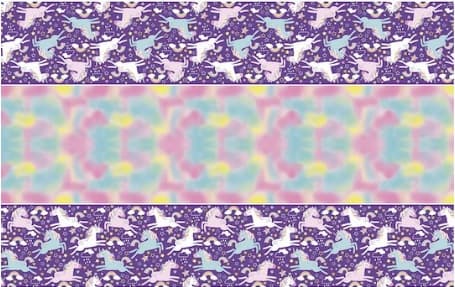 Enhörningsduk 137x213 cm 1 st.