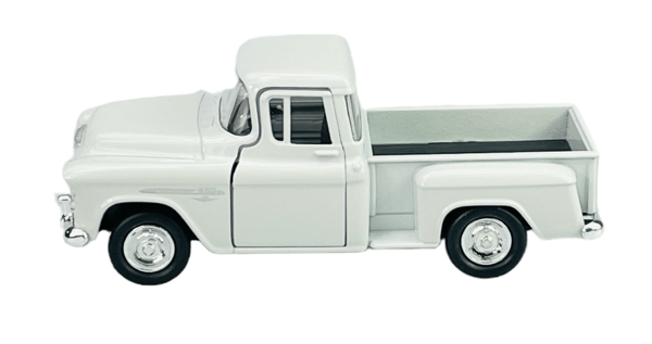 Welly Oldtimer 1955 Chevrolet Stepside Pick-up Hvid 1:34 43749