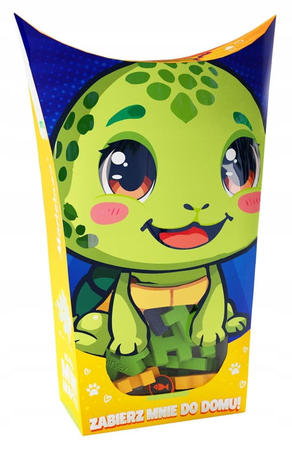 Marioinex Mini Waffle POCKET PETS - SKILDPADDE sæt