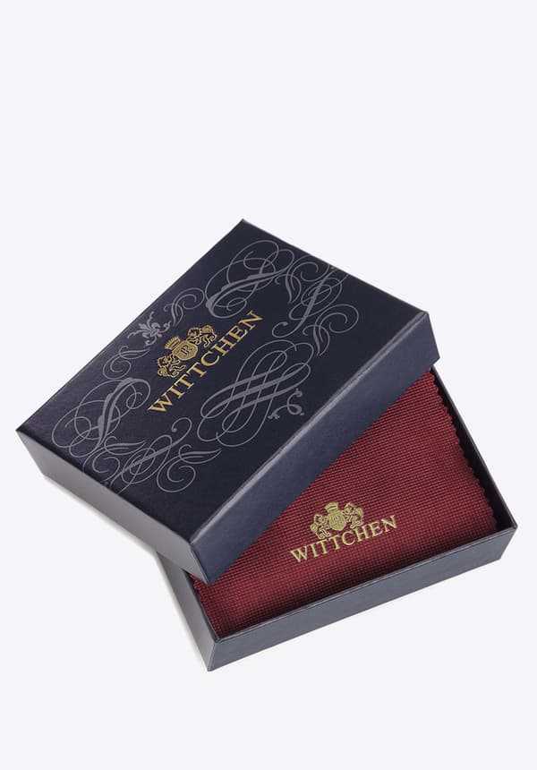 Wittchen Herr Läder Fällbart Kortfodral Svart Naturläder