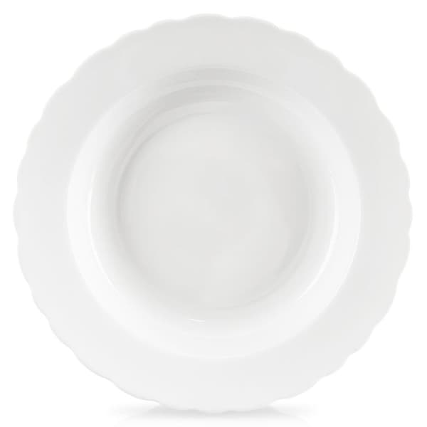 Djup porslinstallrik Mona 24 cm, 350 ml