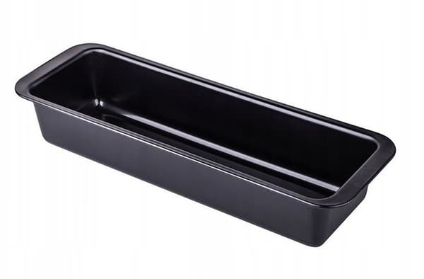 Præget bageform 35 x 11 cm non-stick sort SNB