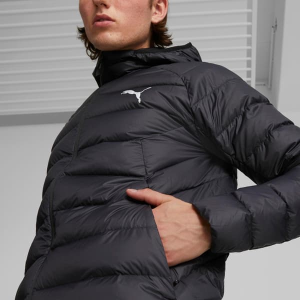 Puma PACKLITE DOWN herrjacka med huva svart 84935501 r S