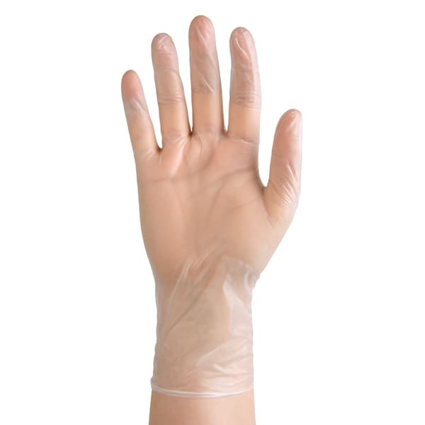 Handsker vinyl transparente LYNC MED 100 stk XL