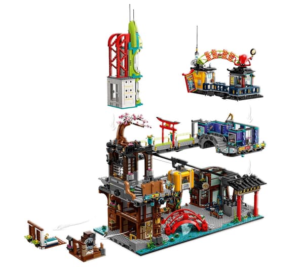 LEGO Ninjago 71799 Bytorv, 6000 brikker