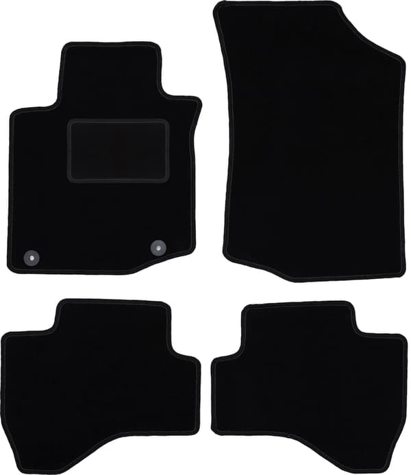 Velourmattor komplett set för Citroen C1 I hatchback (2005-2014)