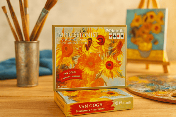 PIATNIK VAN GOGH SOLROSOR spelkort