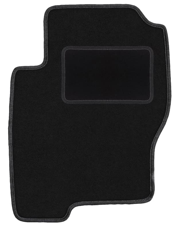 Førerens velourmåtte til: Nissan Navara III D40 pickup (2005-2011) sort