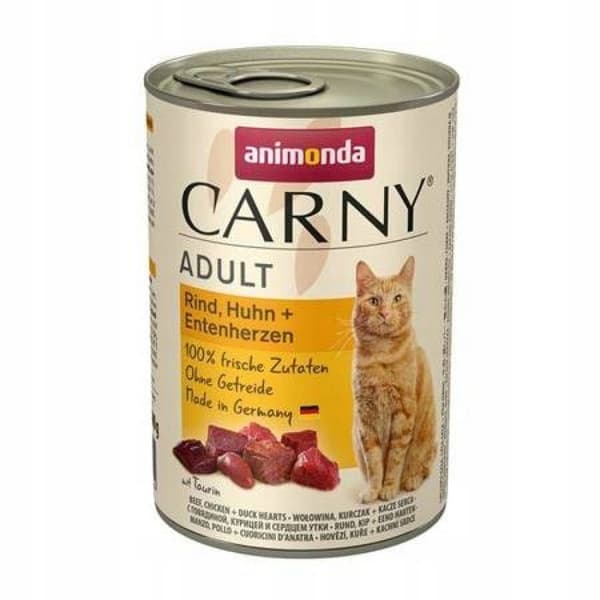 Animonda Carny våtfoder för vuxna katter, blandade smaker, 12x400g