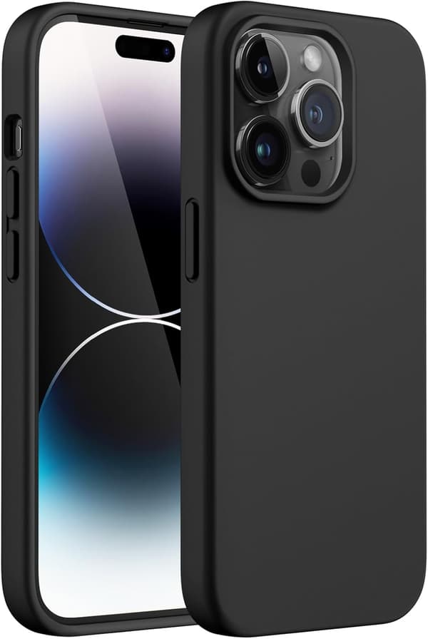 COVER TIL APPLE IPHONE 14 PRO MAX SORT MAT BAGSIDER