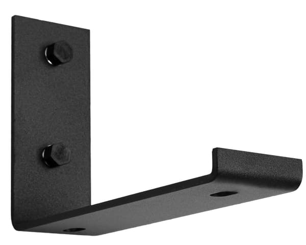 Sort metalhyldebeslag op til 30 kg