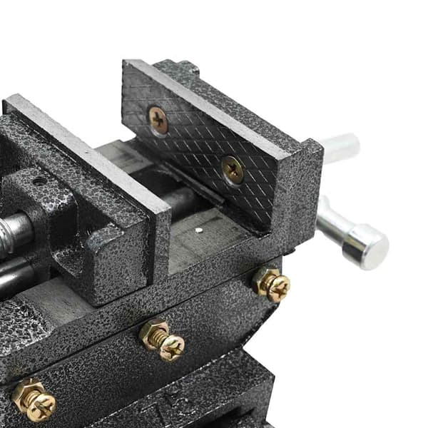 vidaXL Manuellt sidokryssskruvstäd 70 mm