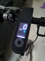Ninebot Max G30 / Motus Scooty 10 vedenpitävä näytönsuoja (musta)