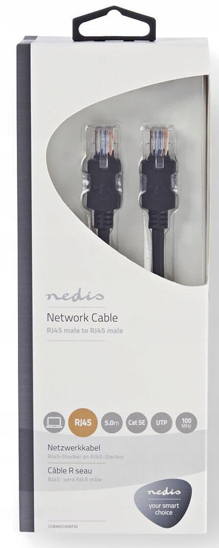 RJ-45 - RJ-45 NEDIS-kabel 5 m