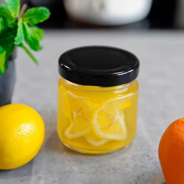 50x beholdere 100 ml til mad honning marmelade konserves glas