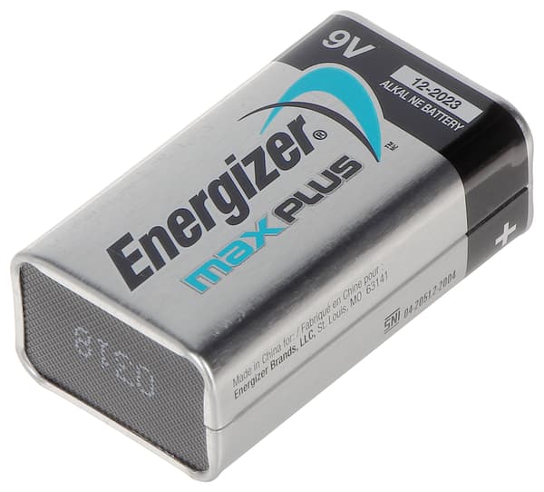 Energizer alkalinen paristo 6LR61 Maxplus