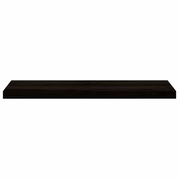 vidaXL trappetrin 2 stk. brun 90x30x2 cm massivt egetræ