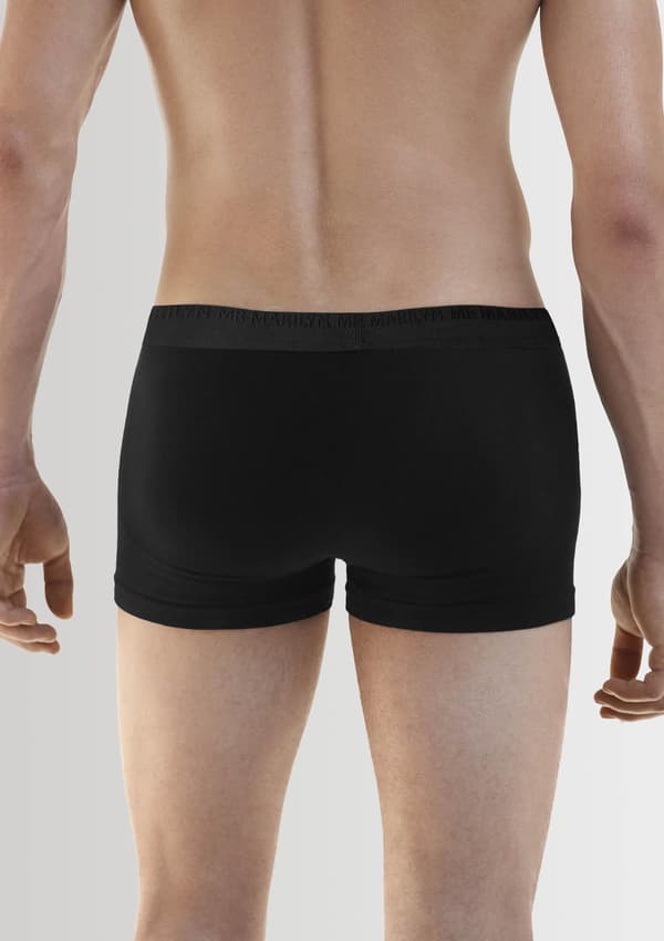 Klassiske boxershorts til mænd med logo-elastik sorte - Boxers Pro XL