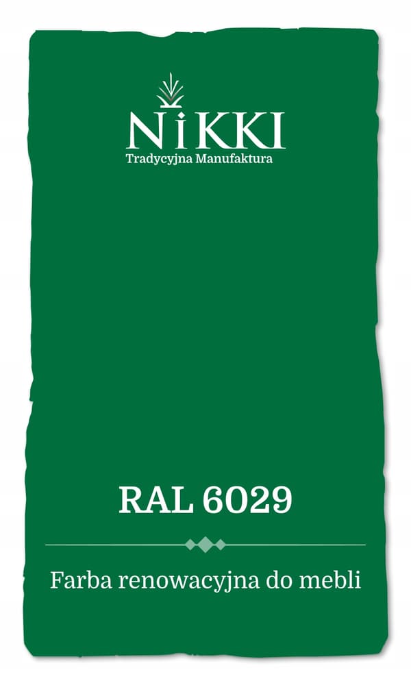 Maling til køkkenmøbler skabsfronter grøn RAL6029 glans 1L