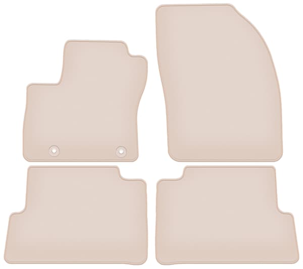 PREMIUM beige lattiamatot for Ford C-MAX MK1 minivan 2003-2010