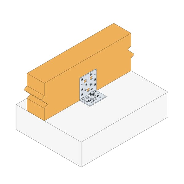 AE48 vinkelkoppling 90x48x48x3mm