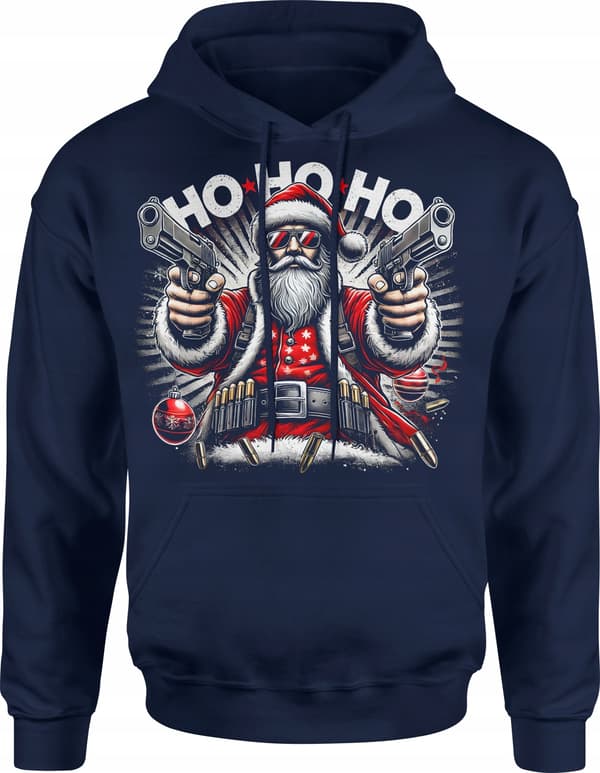 HERRJULTRÖJA - JULKLAPP MED JULTOMTRYCK HOHOHO S