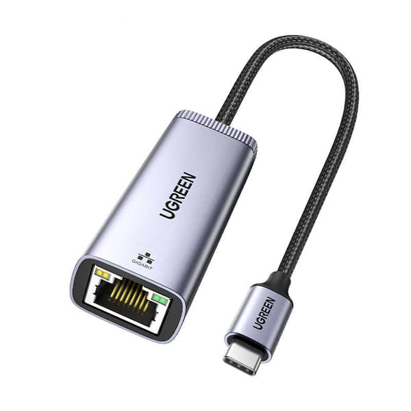 UGREEN CM483 USB-C til RJ45 netværksadapter (grå)