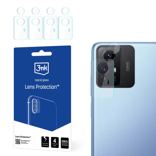 Xiaomi Redmi Note 12s - 3mk linsebeskyttelse