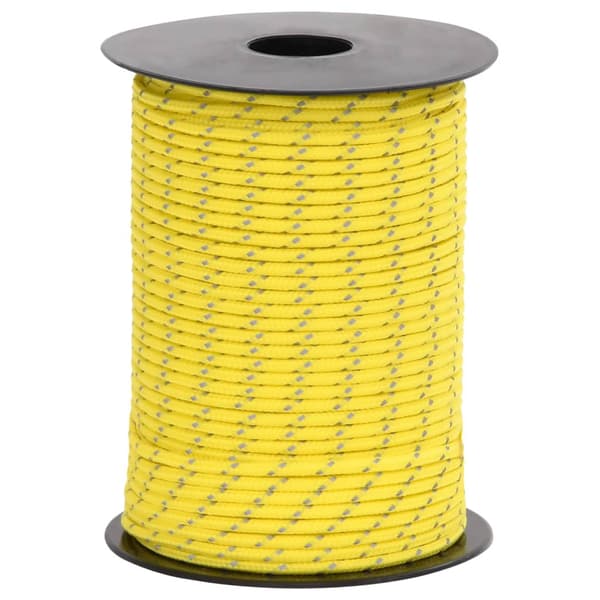 vidaXL teltreb med strammere, reflekterende elementer, 50 m, 3 mm