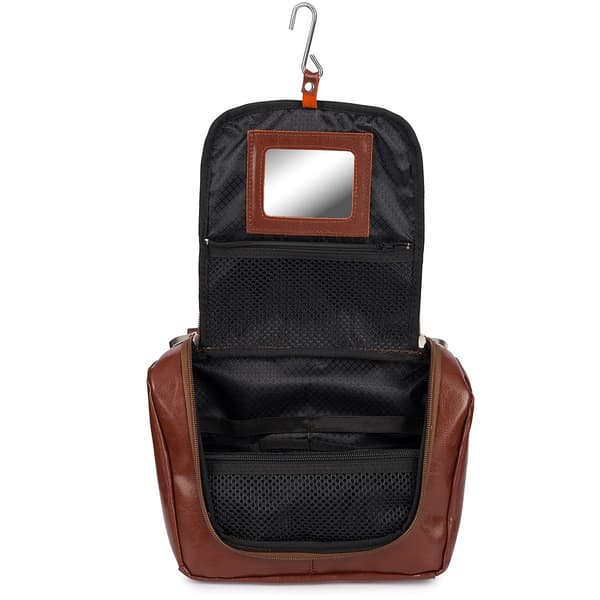 Beltimore Premium Læder Kosmetiktaske Cognac J47
