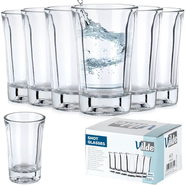 Snapsglas för vodka 40 ml 6 st