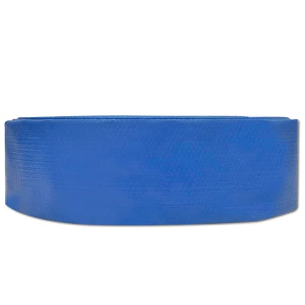 vidaXL flad slange, 50 m, 3", PVC