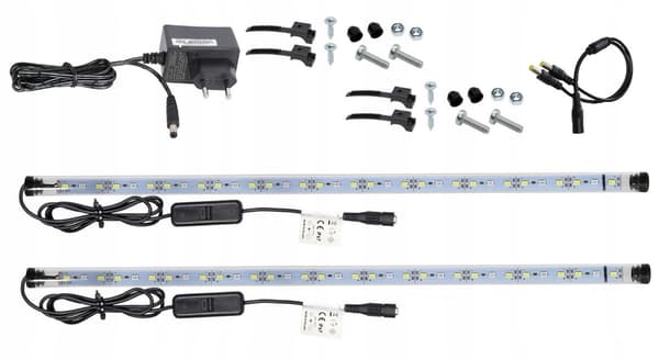 Akvarieovertræk 40x25 sort + Spectrum LED-belysning BBNBBC