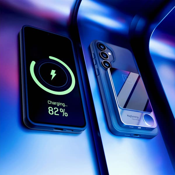 Samsung Galaxy S25 - 3mk Smoke MagCase