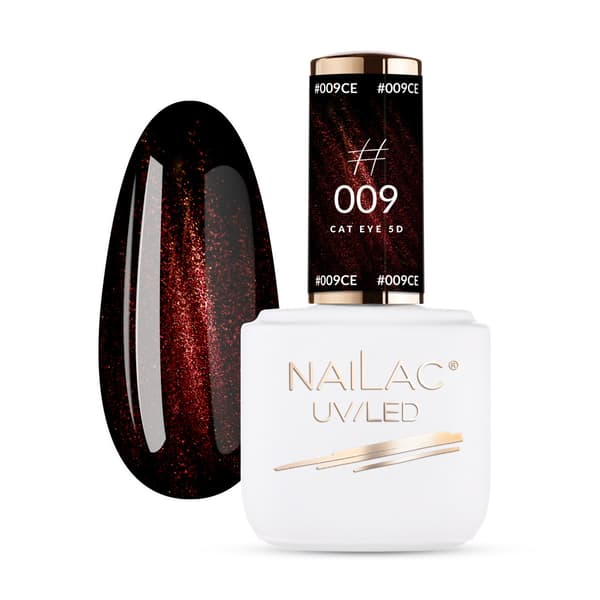 Kattögon 5D #009 NaiLac nagellack 7ml