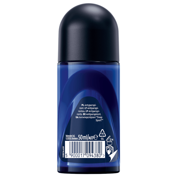 Nivea MEN Deep Sport Antiperspirant roll-on 50ml