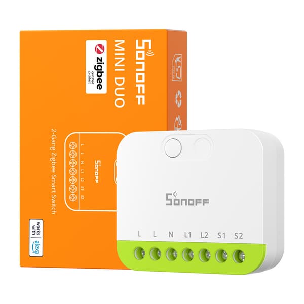 Sonoff mini-ZB2GS Zigbee 3.0 2-kanals switch