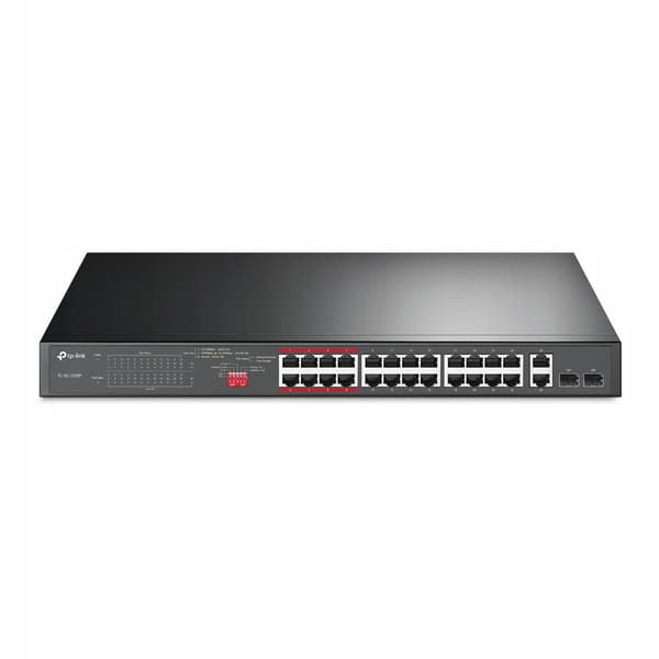 TP-LINK TL-SL1226P Switch, 26 porte, kompakt