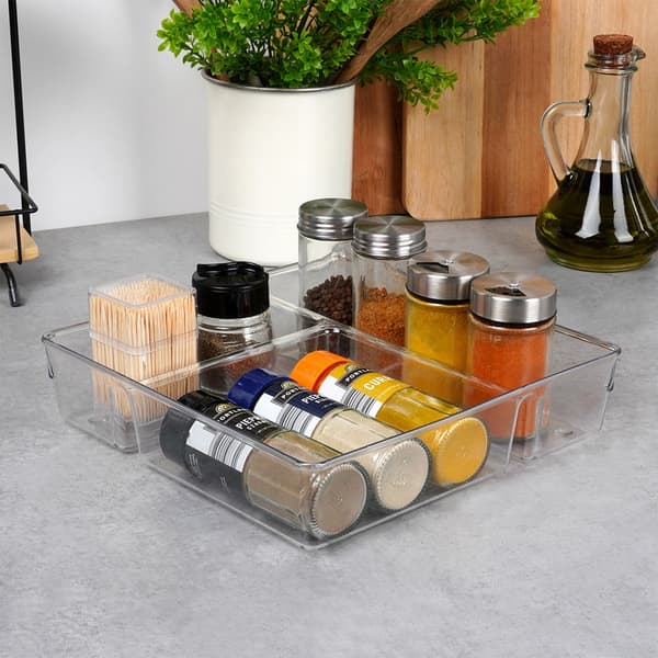 Organizer til skuffe med rum 23x23x5,5 cm