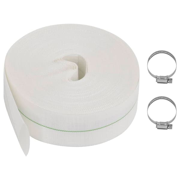 vidaXL flad slange, 50 m, 2", PE