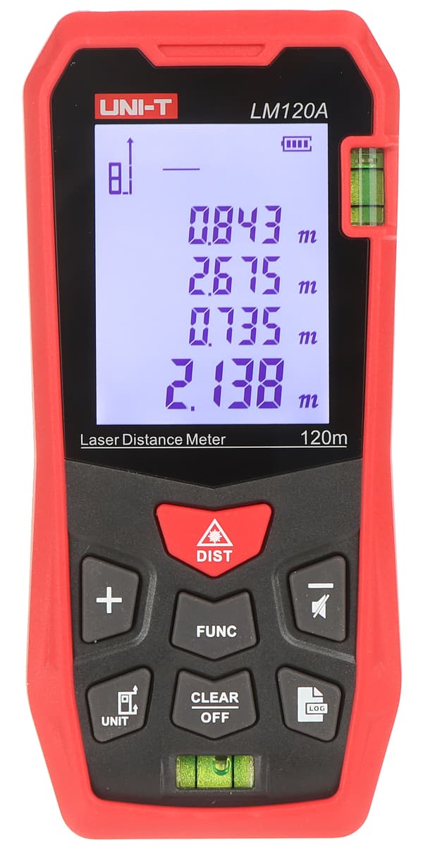 LASERAFSTANDSMÅLER LM-120A UNI-T