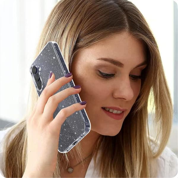 TEKNISESTI SUOJATTU FLEXAIR GALAXY S25 GLITTER