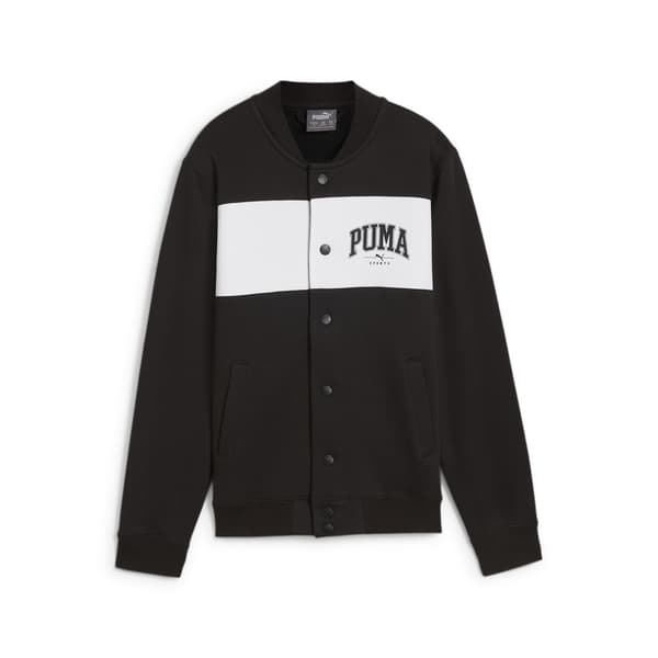 Drengejakke Puma SQUAD BOMBER FL sort 68277601 størrelse 164