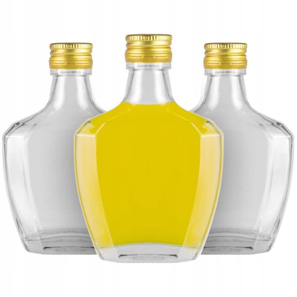 50x Pasjo glasflaskor 200ml för vodka, hembränt, likörer, vin och juice