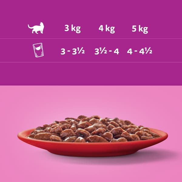 Våtfoder för katter WHISKAS Classic Treats i såsblandning 80x85g
