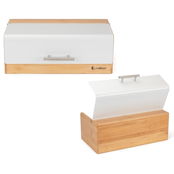 BAMBU LEIPÄLAATIKKO LEIPÄRASIA E-6068 VALKOINEN