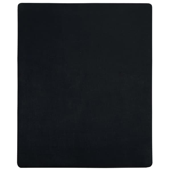 vidaXL Stræklagner, 2-pak, sort, 100x200 cm, bomuldsjersey