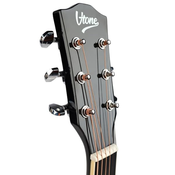 V-tone VEAG1 CE BK 4/4 svart elektroakustisk gitarr