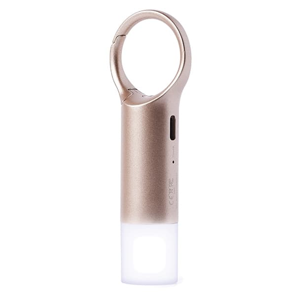 Lexon Nomaday Flash LED Nøglering guld/guld LL137D