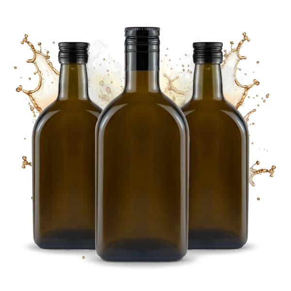 50x ROMflaskor 350ML för alkohollikör romkork 28x38 LÅNG
